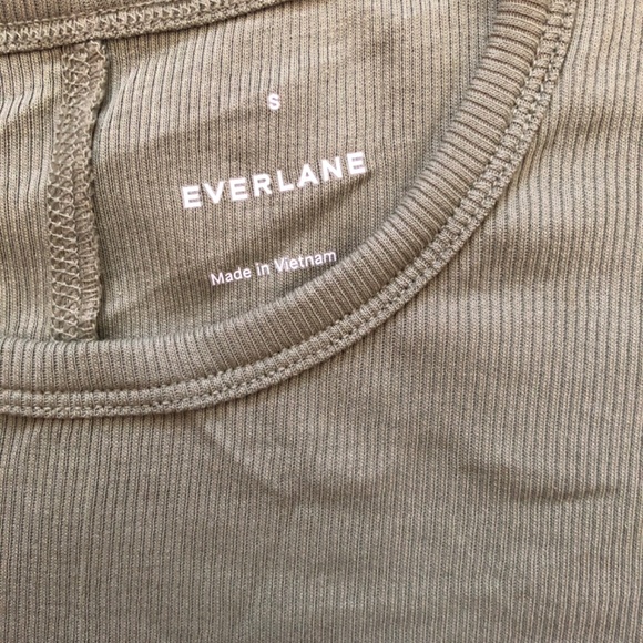 Everlane sage green knit top small - Picture 2 of 4